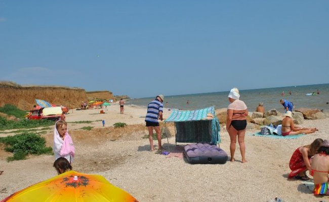 Степановка Первая, пляж