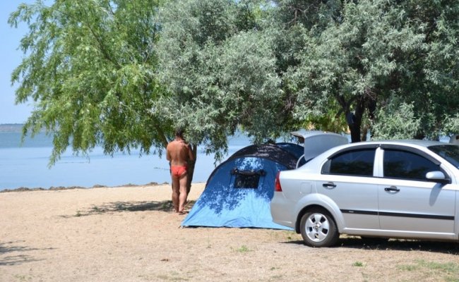 Кемпинг в Затоке