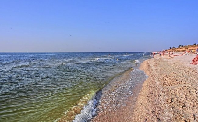 Пляж Кирилловки, Азовское море