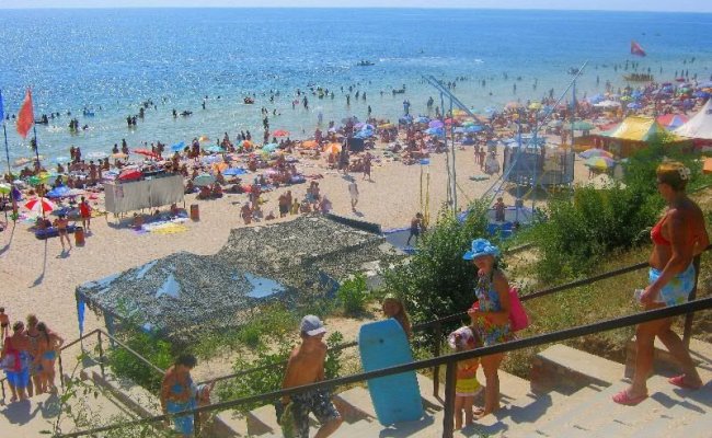 Отдых на Азовском море. Кирилловка
