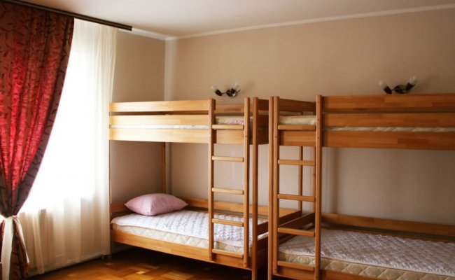 Шестиместный номер в Хостеле Шестиместный номер в Хостеле
