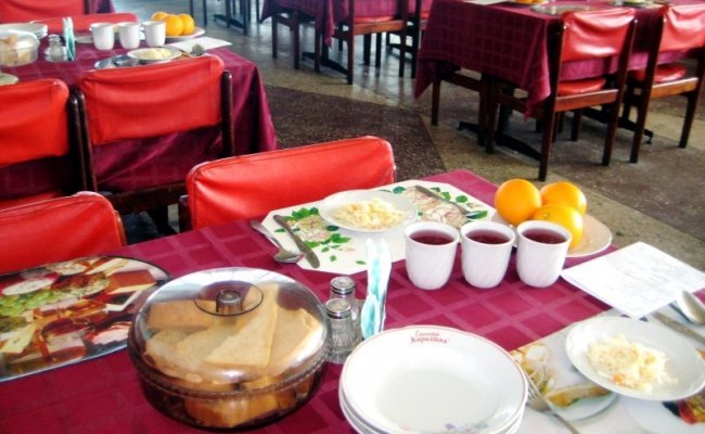 санаторий Кирилловка, обед