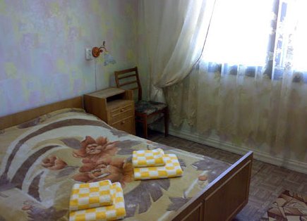 пансионат Амбер, люкс кровать