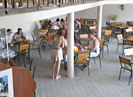 пансионат Амбер, обеденный зал