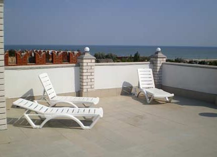 Пансионат Амбер, вид на Азовское море