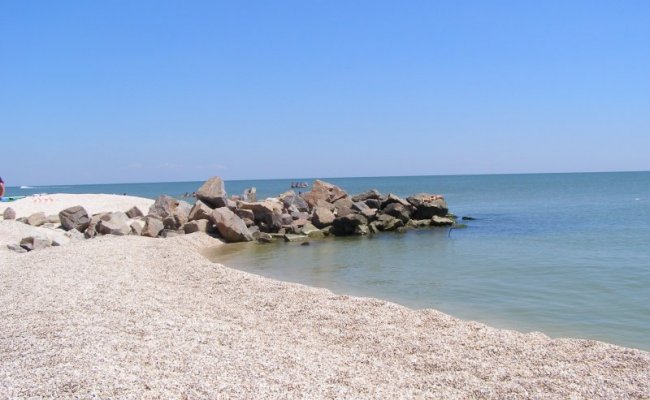 база отдыха Ливадия, Азовское море