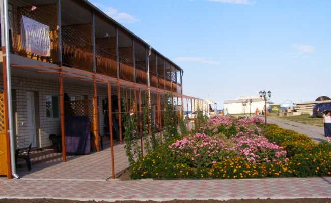 база отдыха Ливадия, клумба