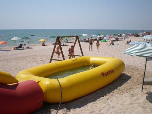 База отдыха Бриз, пляж