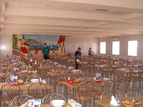 База отдыха Бриз, столовая