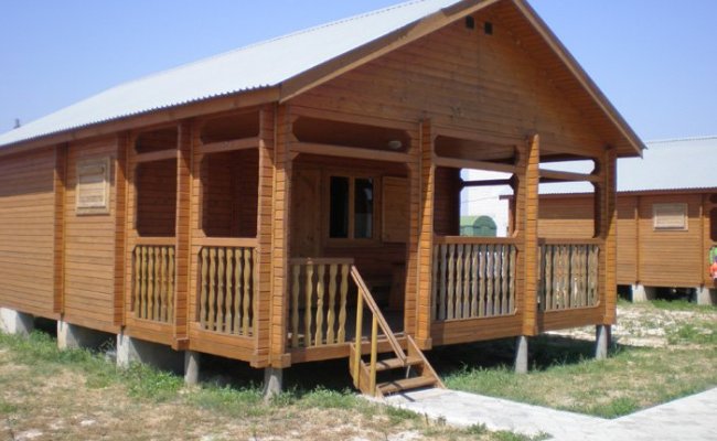 Деревянные коттеджи