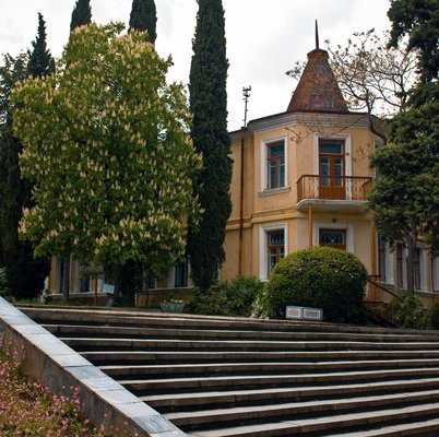 Санаторий "Алуштинский", территория