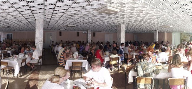 лагерь Икар, столовая