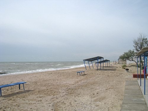 База отдыха Прибой, пляж