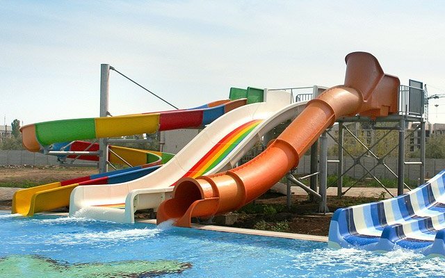 аквапарк в Коблево, горки