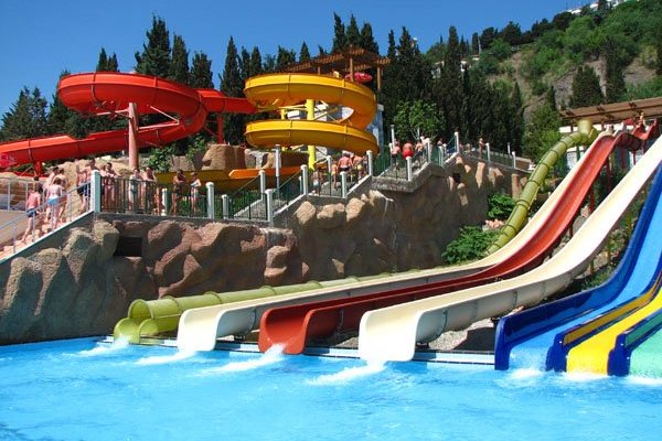 Отдых а Алуште, аквапарк