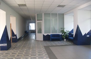 Санаторий в Бердянске, холл