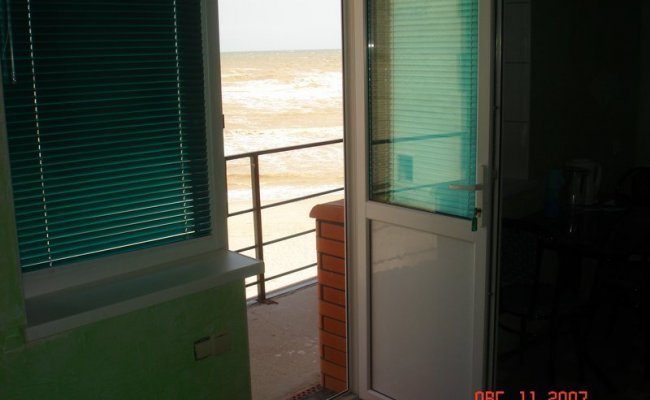 Курорт Кирилловке, вид на Азовское море, Антей