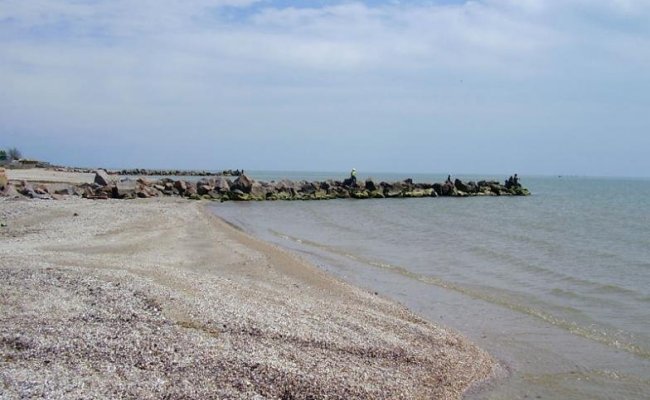 Приморский Посад, побережье Азовского моря