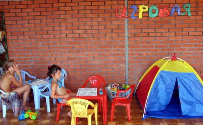 Отдых с детьми на турбазе Рыбачий в Примпосаде