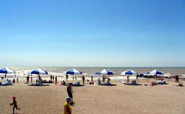 Пляж в Приморском Посаде