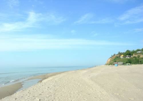 Прекрасный вид на море, с Курортное