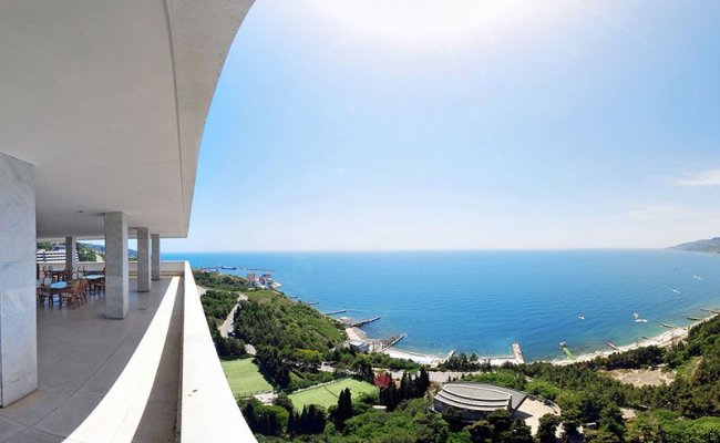 Ялта-Интурист, вид из номера