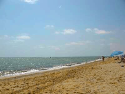 Азовское море на Арабатской Стрелке