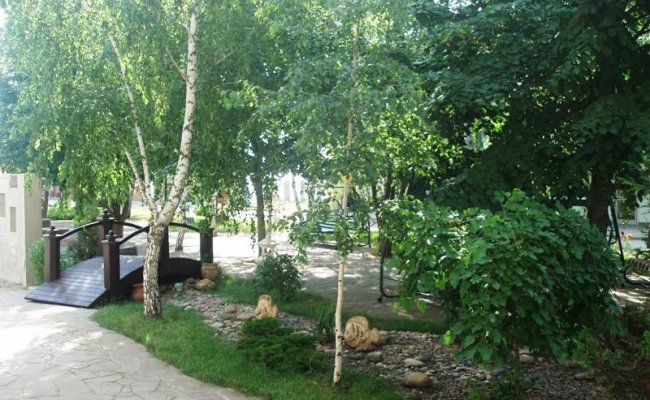 Территория пансионата "Березка"