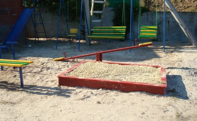 Детсакя площадка, отдых с детьми на Федотке