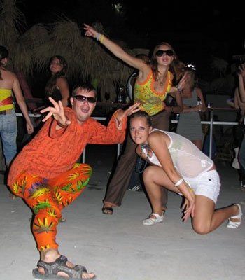 Ночная физнь Феодосии