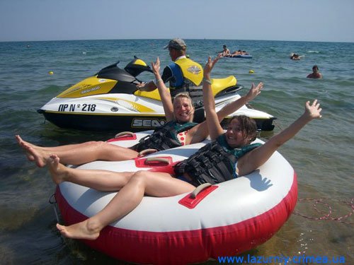 Развлечения на море