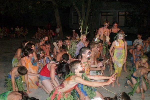 Развлечения, лагерь "Ласточка", Скадовск