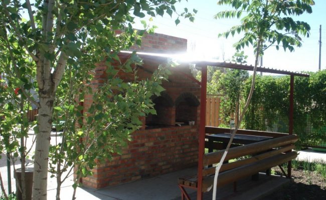 Место для приготовления шашлыков