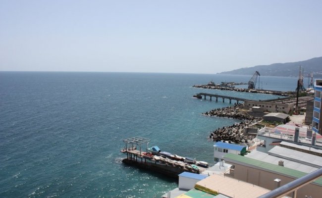 Вид из номера, Отель "Аквамарин", Ялта