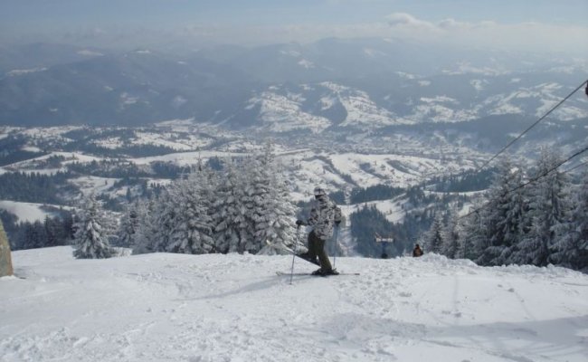 Зимний отдых, Славское