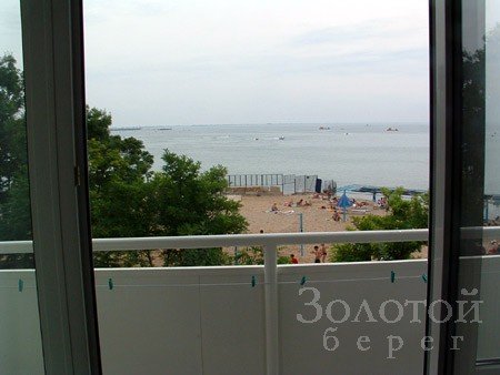 Вид на Черное море из номера