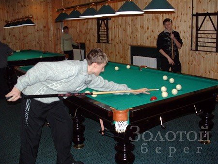 Развлечения на курорте, Бильярд