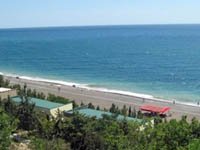 Вид на Черное море, Приветное