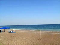 Пляж поселка Приветное, Черное море