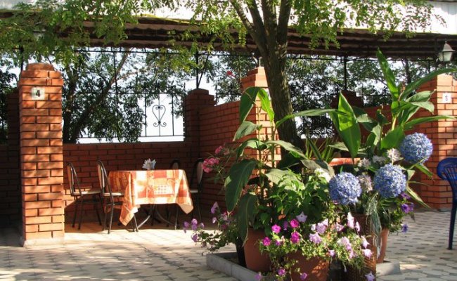 Территория базы отдыха "Прибой"