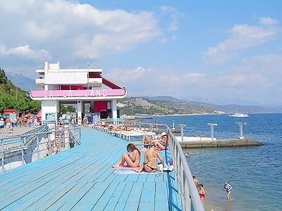 Отдых в Алуште, Отдых у моря