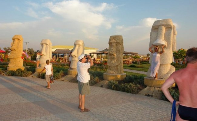 Территория Аквапарка "Банановая Республика"