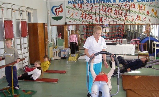 Детский санаторий "Искра", Евпатория