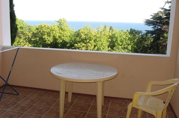 Вид из номера, "Ассоль", Симеиз