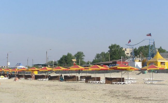 Пляж в Железном Пориу