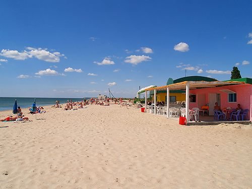 Пляж Сергеевки, отдых на море