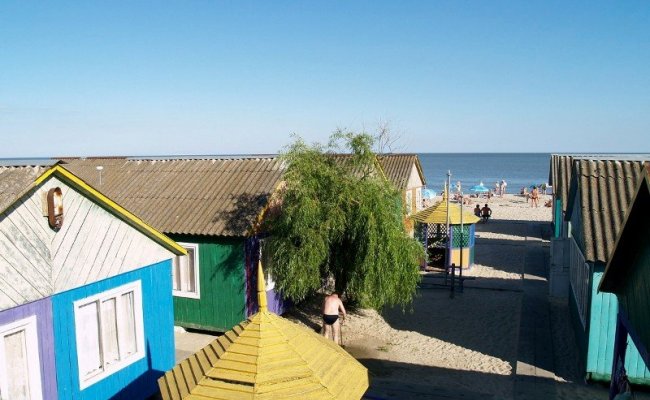 Курорт Затока, куть к морю