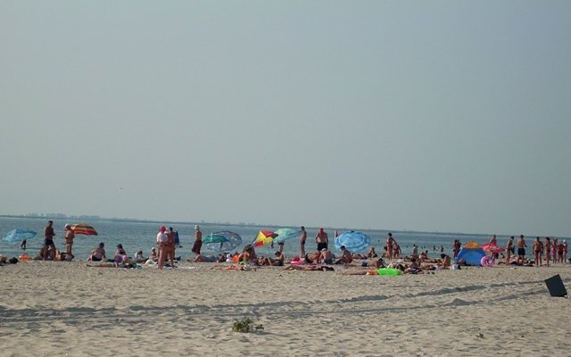 Приморское, Пляж