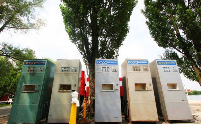 Автоматы с водой