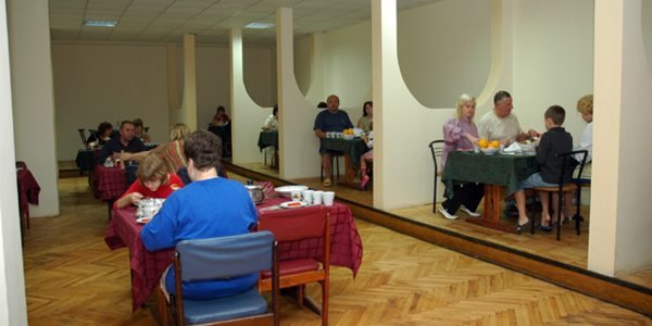 Столовая санатория "Перлина Карпат"